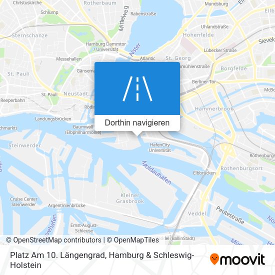 Platz Am 10. Längengrad Karte