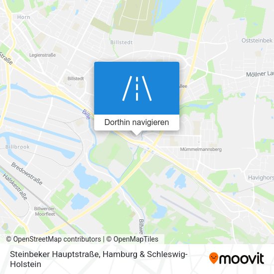 Steinbeker Hauptstraße Karte