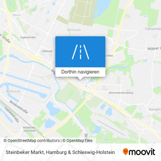 Steinbeker Markt Karte