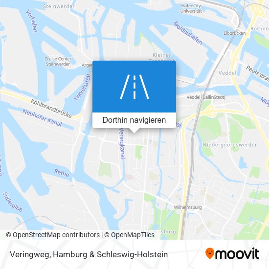 Veringweg Karte