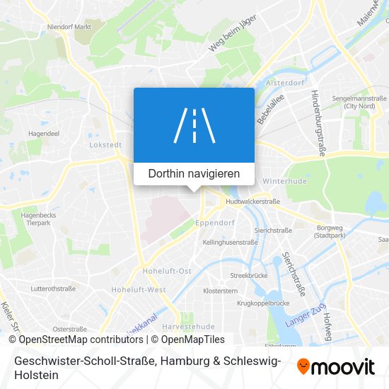 Geschwister-Scholl-Straße Karte