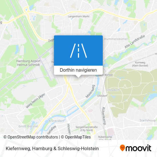 Kiefernweg Karte