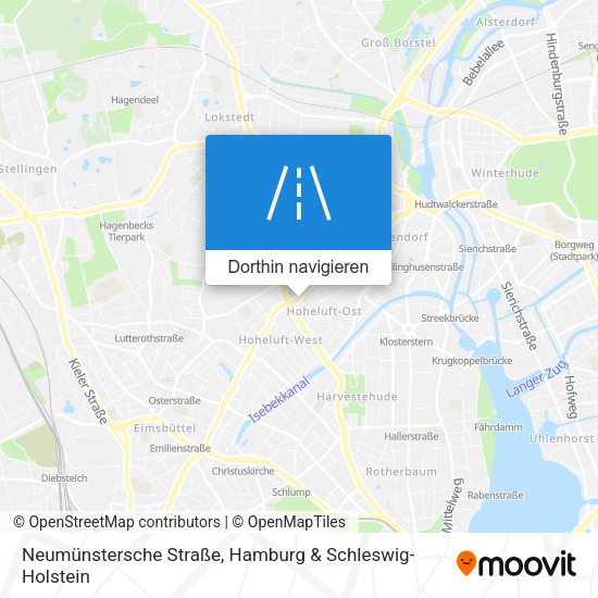Neumünstersche Straße Karte