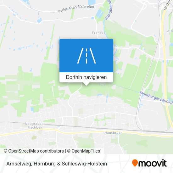 Amselweg Karte