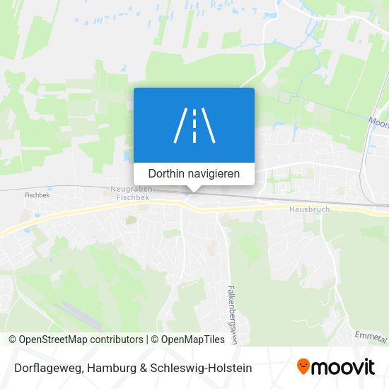 Dorflageweg Karte