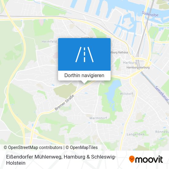 Eißendorfer Mühlenweg Karte