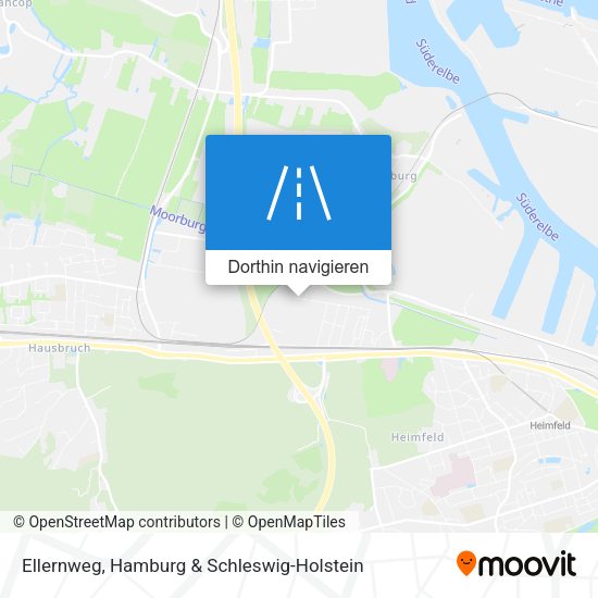 Ellernweg Karte