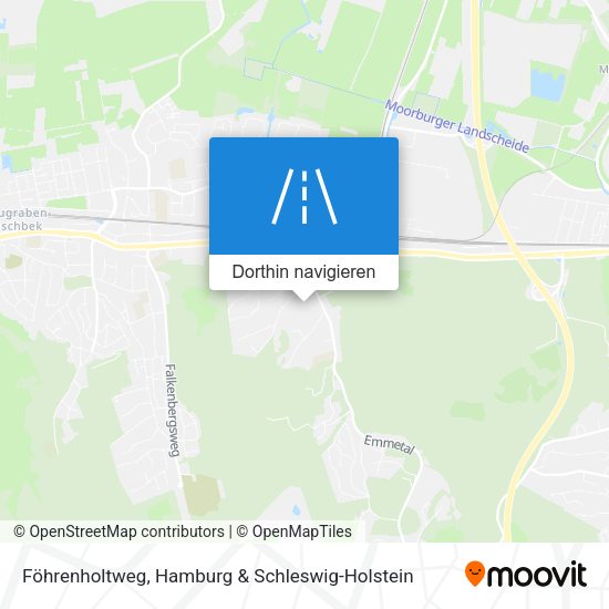 Föhrenholtweg Karte