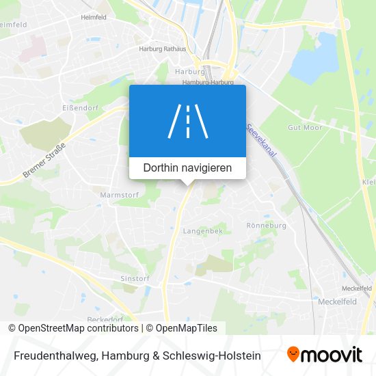 Freudenthalweg Karte