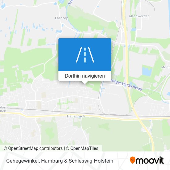 Gehegewinkel Karte