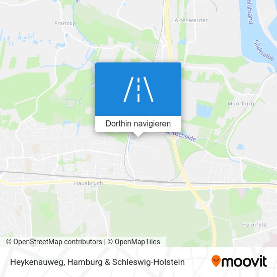 Heykenauweg Karte