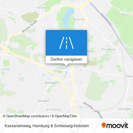 Kastanienweg Karte