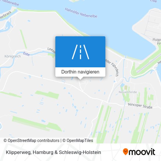 Klipperweg Karte