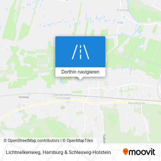 Lichtnelkenweg Karte