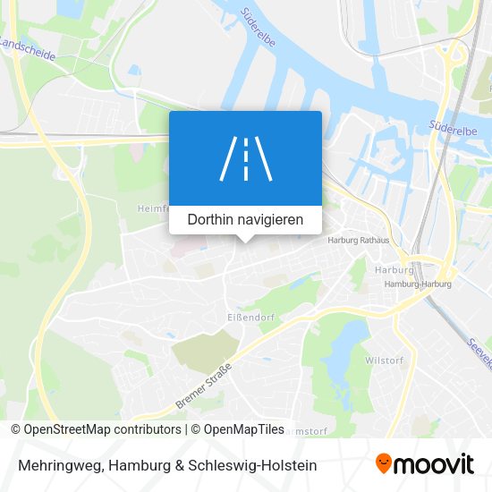 Mehringweg Karte