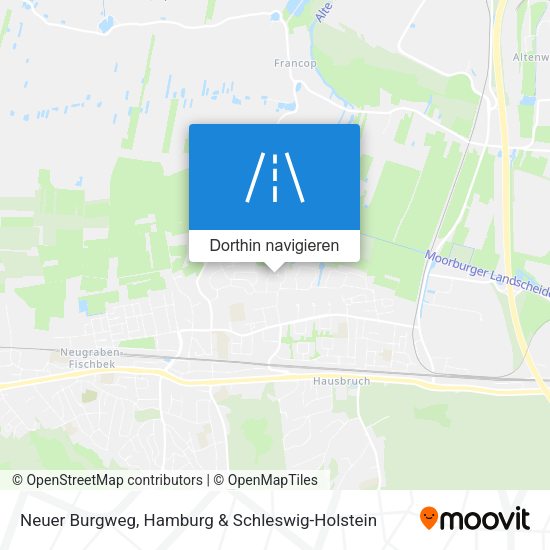 Neuer Burgweg Karte