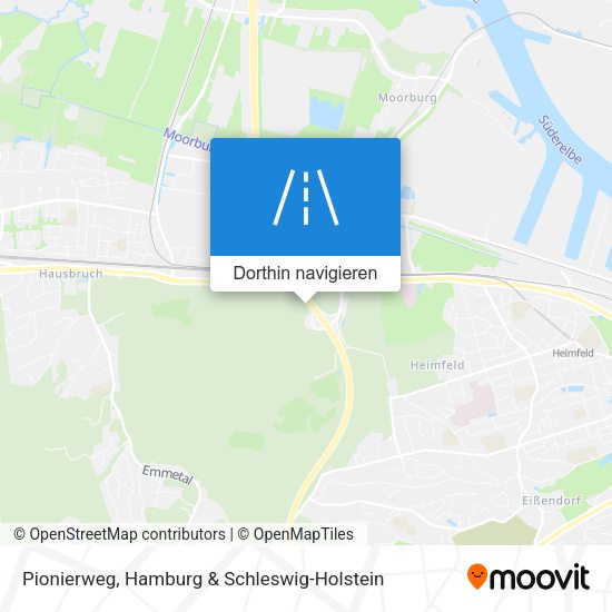 Pionierweg Karte