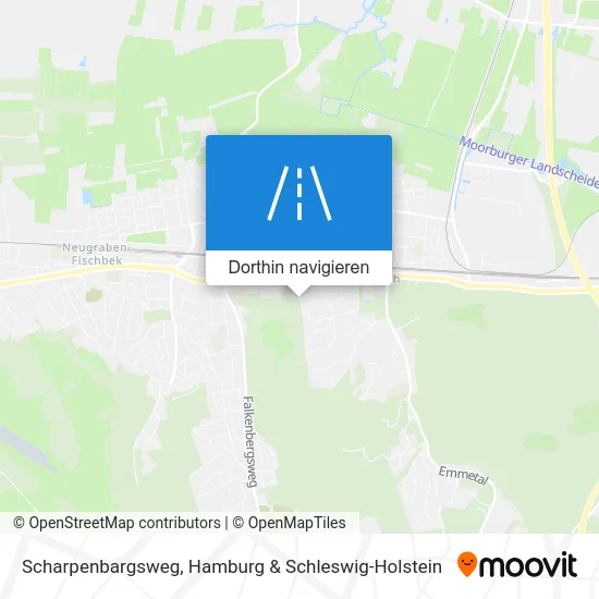 Scharpenbargsweg Karte