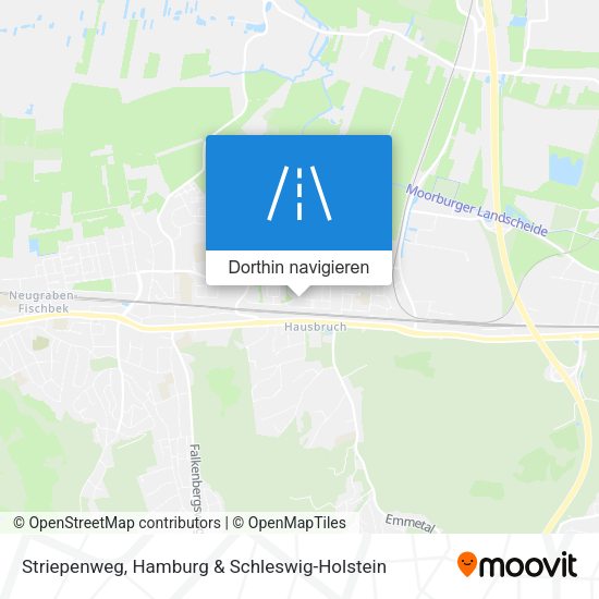 Striepenweg Karte