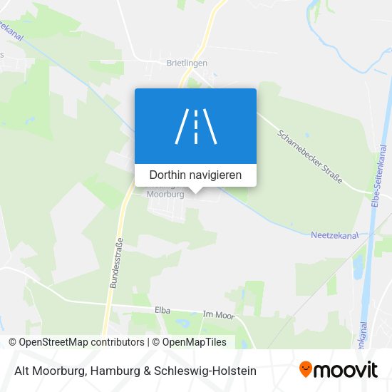 Alt Moorburg Karte