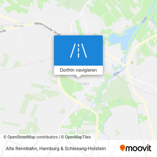 Alte Rennbahn Karte