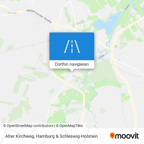 Alter Kirchweg Karte