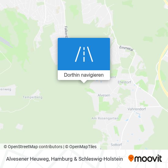 Alvesener Heuweg Karte