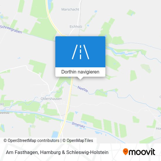 Am Fasthagen Karte