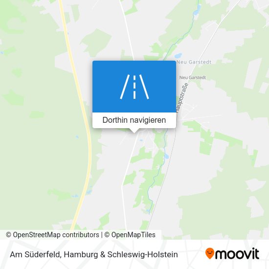 Am Süderfeld Karte