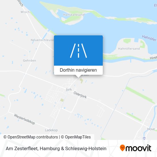 Am Zesterfleet Karte