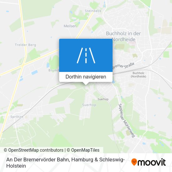 An Der Bremervörder Bahn Karte