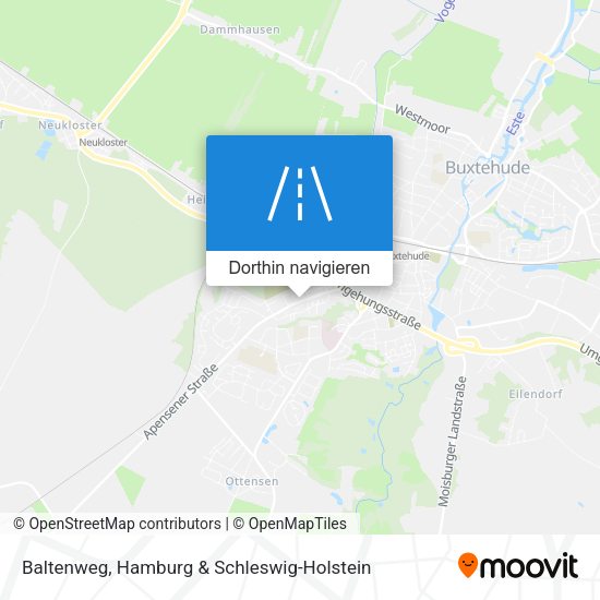 Baltenweg Karte