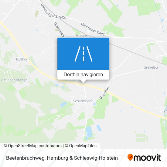 Beetenbruchweg Karte