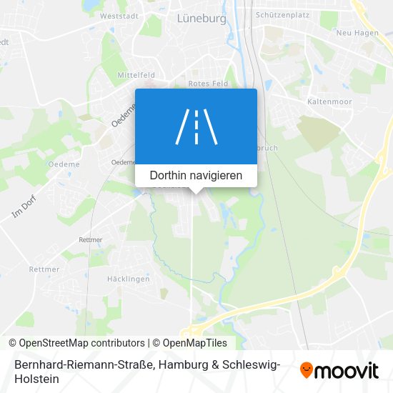 Bernhard-Riemann-Straße Karte