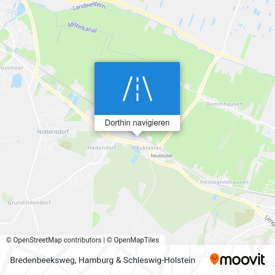 Bredenbeeksweg Karte