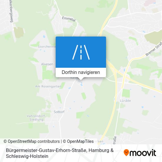 Bürgermeister-Gustav-Erhorn-Straße Karte