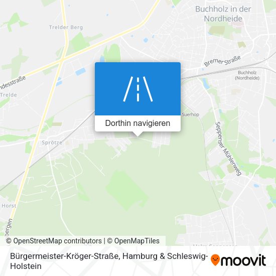 Bürgermeister-Kröger-Straße Karte