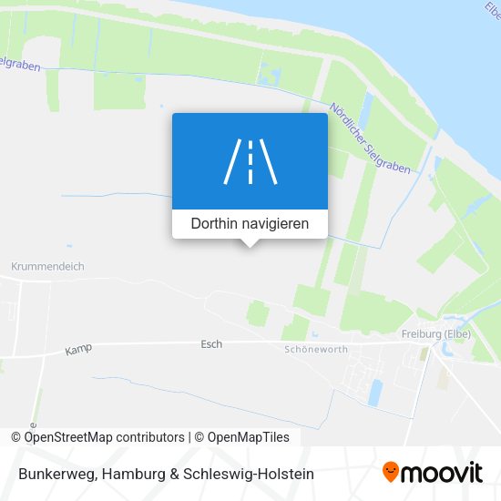 Bunkerweg Karte