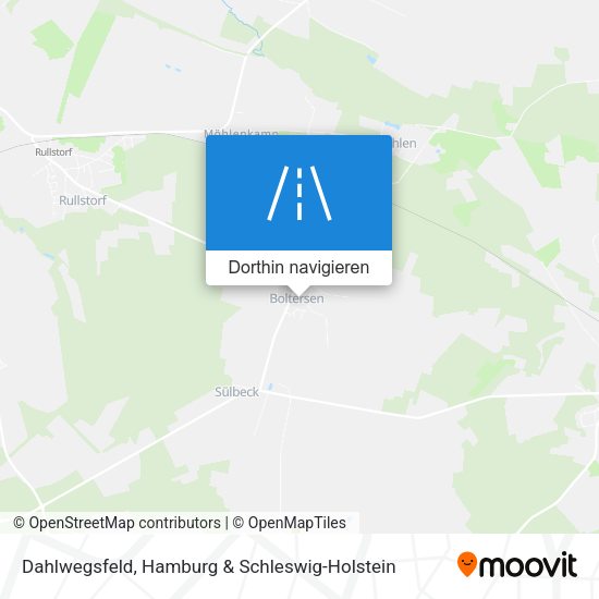 Dahlwegsfeld Karte