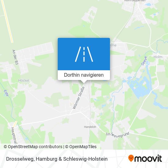 Drosselweg Karte