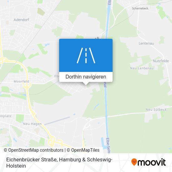 Eichenbrücker Straße Karte