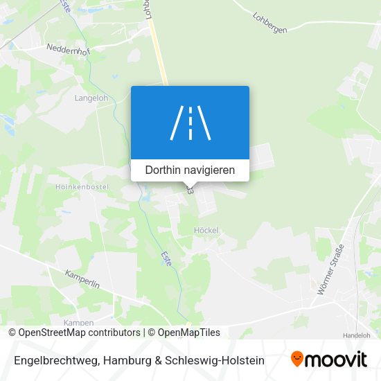 Engelbrechtweg Karte