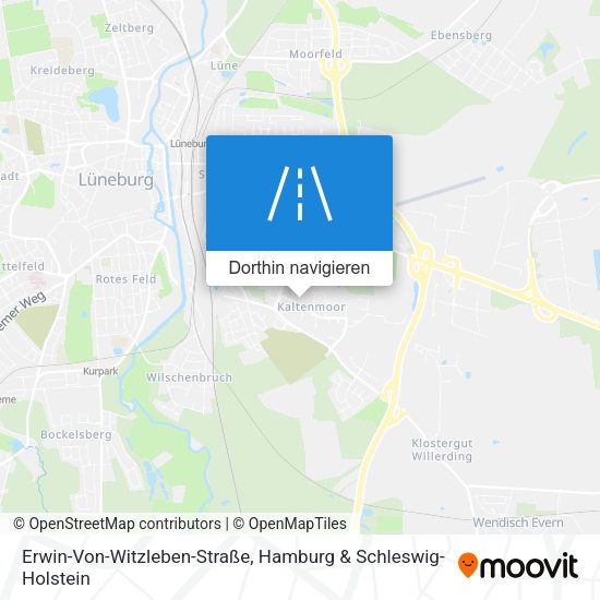 Erwin-Von-Witzleben-Straße Karte