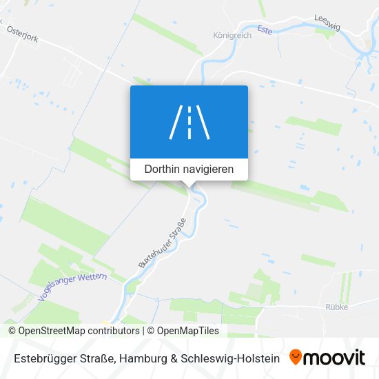 Estebrügger Straße Karte