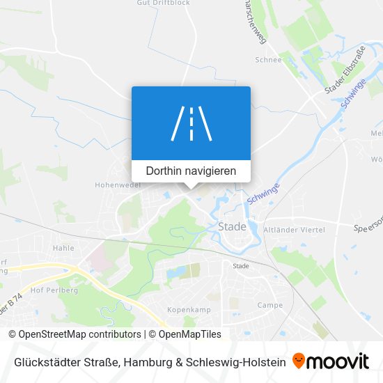 Glückstädter Straße Karte