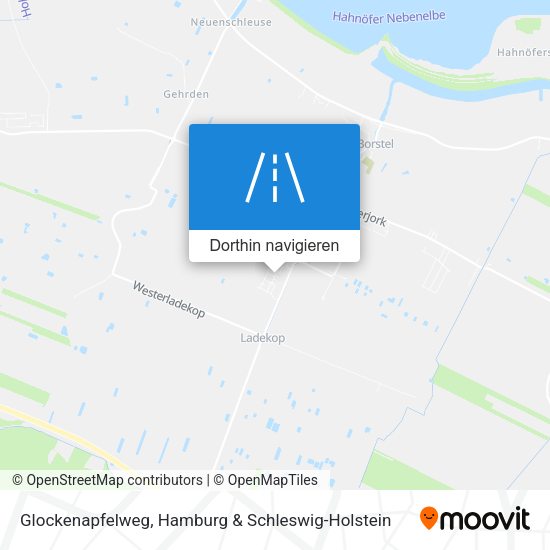 Glockenapfelweg Karte