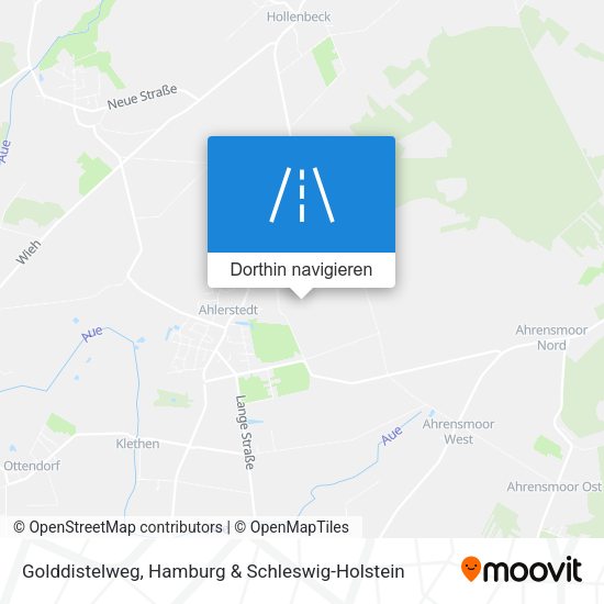 Golddistelweg Karte