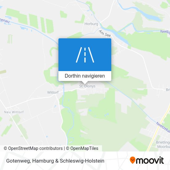 Gotenweg Karte