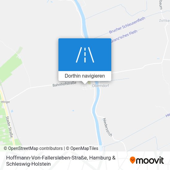 Hoffmann-Von-Fallersleben-Straße Karte