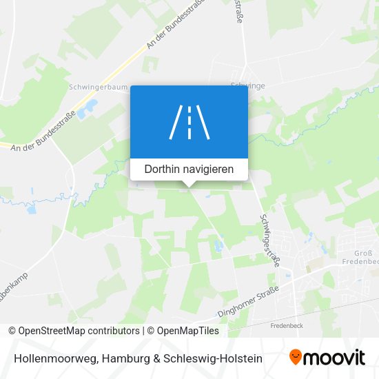 Hollenmoorweg Karte